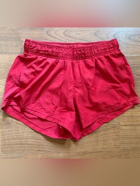 Athletic Works Bright Red Women’s Athletic Shorts